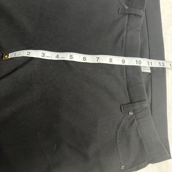 Time And Tru Womens Black Jeggings Skinny Pants L(12-14) Stretch Comfortable Fit - Picture 7 of 9